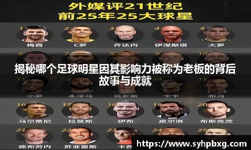 揭秘哪个足球明星因其影响力被称为老板的背后故事与成就